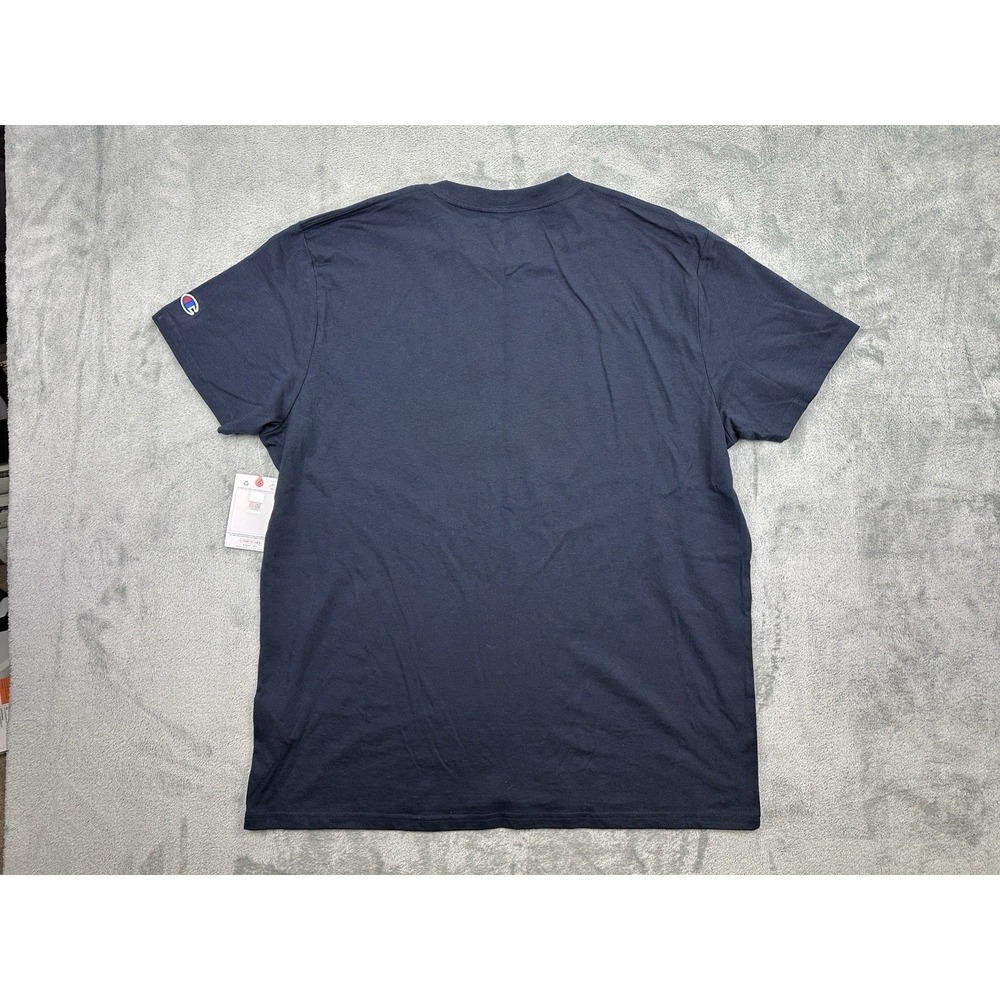 Champion NCAA Auburn University Tigers Logo Short Sleeve Tee Shirt, Blue XL - Picture 5 of 6